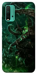 Чехол на Xiaomi Redmi Note 9 4G / Redmi 9 Power Warcraft Illidan v2 фото 1 из 1