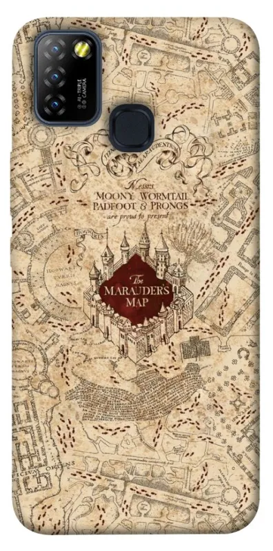 Чохол на Infinix Hot 10 Lite Marauders map фото 1 з 1