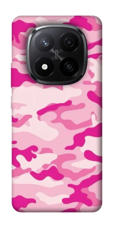 Чехол на Xiaomi Redmi Note 14 Pro+ 5G camouflage pink фото 1 из 1