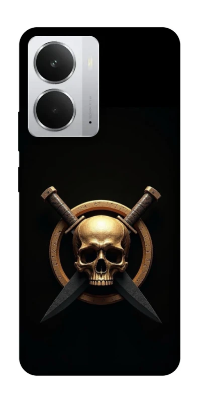 Чохол на Realme 14 Golden Skull фото 1 з 1
