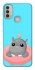 Чехол на Motorola Moto E40 Adopt Me Hippo Floatie фото 1 из 1