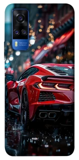 Чехол на Vivo Y51a Red sports car фото 1 из 1