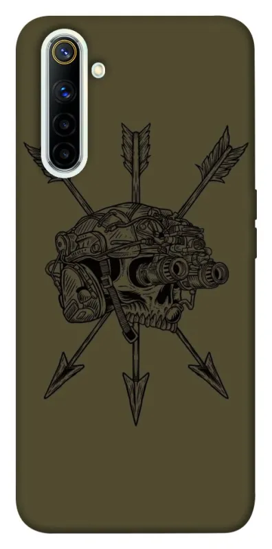 Чехол на Realme 6 Mil skull фото 1 из 1