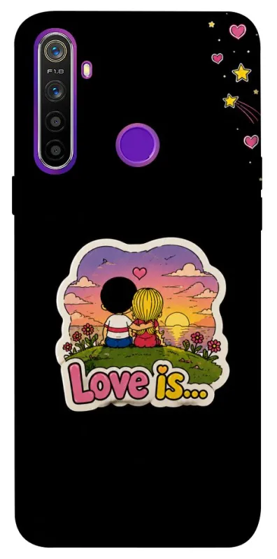 Чехол на Realme 5 Love is ver.5 фото 1 из 1