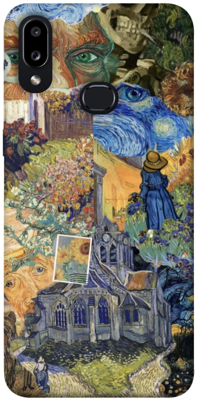 Чохол на Samsung Galaxy A10s Van Gogh collage фото 1 з 1
