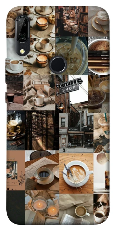 Чохол на Huawei P Smart Z Coffee collage ver.3 фото 1 з 1