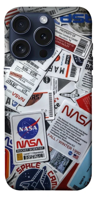 Чохол на Apple iPhone 15 Pro (6.1") NASA ver.4 фото 1 з 1