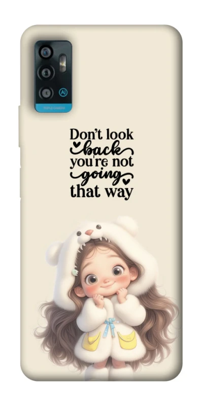 Чехол на ZTE Blade A71 Don't look back фото 1 из 1