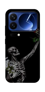 Чехол на Xiaomi Poco F7 Ultra Skeleton vs Rose фото 1 из 1