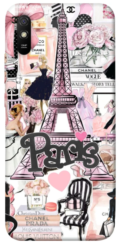 Чохол на Xiaomi Redmi 9A Fashion collage ver.8 фото 1 з 1