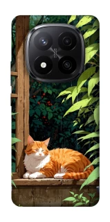 Чохол на Xiaomi Redmi Note 14 Pro+ 5G red cat фото 1 з 1