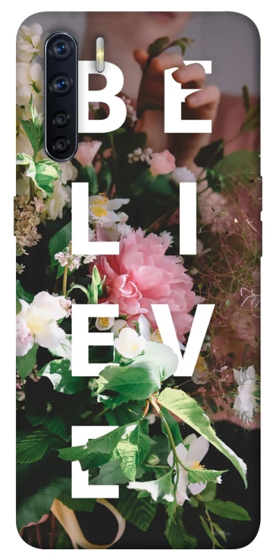 Чехол на Oppo A91 Believe фото 1 из 1