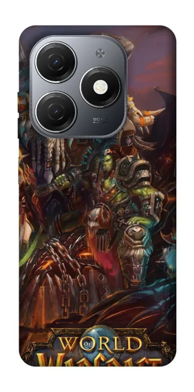 Чохол на TECNO Spark 20 Warcraft v2 фото 1 з 1