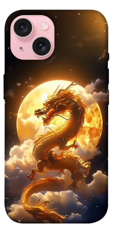 Чехол на Apple iPhone 15 (6.1") Golden Dragon фото 1 из 1