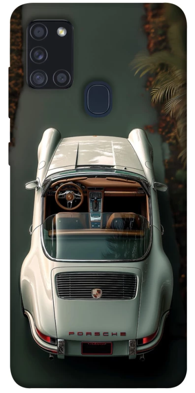 Чехол на Samsung Galaxy A21s White porsche фото 1 из 1