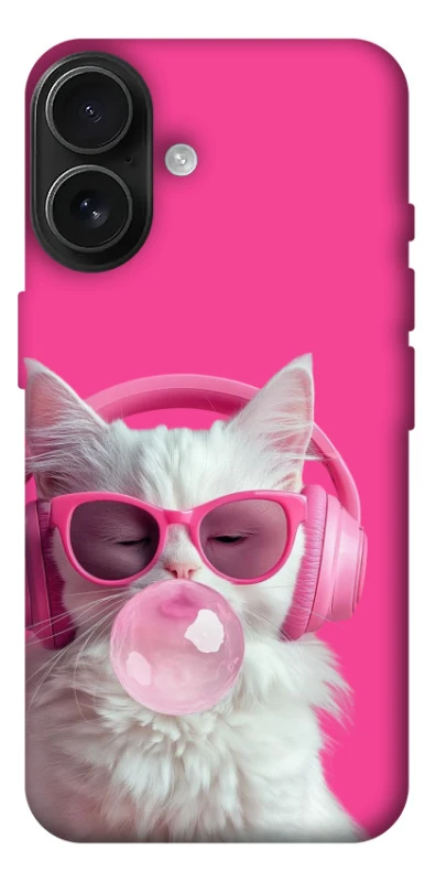 Чохол на Apple iPhone 17 (6.3") Pink kitty фото 1 з 1