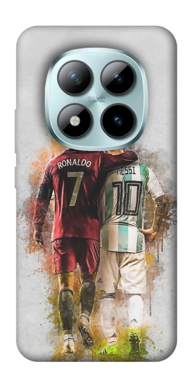 Чохол на Xiaomi Redmi Note 15 Pro+ 5G Ronaldo та Messi фото 1 з 1