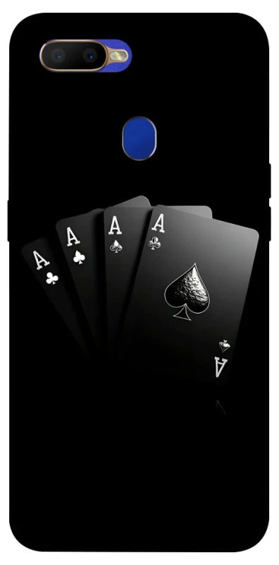 Чохол на Oppo A5s Black Cards фото 1 з 1