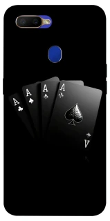 Чохол на Oppo A5s Black Cards фото 1 з 1