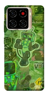 Чохол на ZTE Blade A56 Dandysworld tv green theme фото 1 з 1