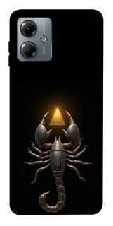 Чехол на Motorola Moto G14 Scorpio with Golden Triangle фото 1 из 1