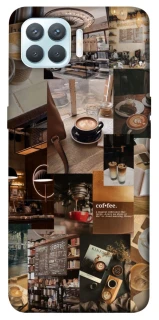 Чехол на Oppo F17 Pro Coffee collage ver.2 фото 1 из 1