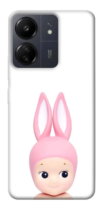 Чохол на Xiaomi Redmi 13C Minimal Bunny Peek фото 1 з 1