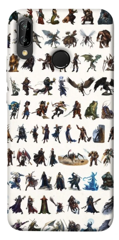 Чехол на Huawei P20 Lite Character Selection фото 1 из 1