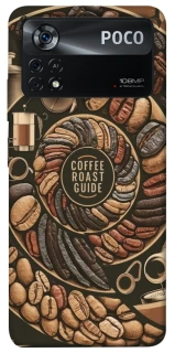 Чохол на Xiaomi Poco X4 Pro 5G Coffee roast guide фото 1 з 1