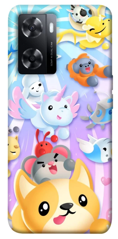 Чохол на Oppo A57s Adopt Me Rainbow Pet Parade фото 1 з 1