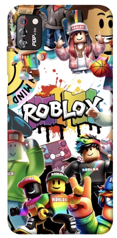 Чохол на TECNO POP 4 Pro Roblox Characters Collage фото 1 з 1