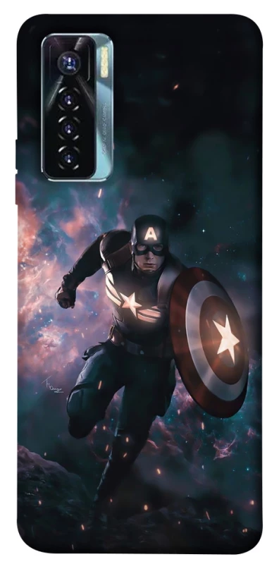 Чехол на TECNO Camon 17 Pro Captain America фото 1 из 1