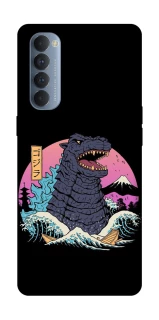 Чохол на Oppo Reno 4 Pro Годзила фото 1 з 1