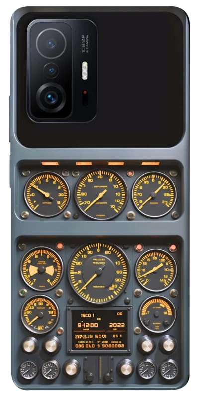 Чохол на Xiaomi 11T / 11T Pro Airplane instrument panel фото 1 з 1