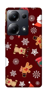 Чехол на Xiaomi Poco M6 Pro 4G Новогодний v6 фото 1 из 1