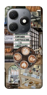 Чохол на TECNO Spark 20 Coffee collage ver.5 фото 1 з 1