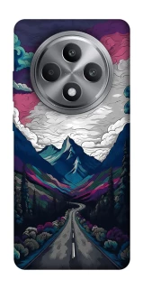 Чехол на Oppo Reno 12 F 4G Нарисованные горы фото 1 из 1