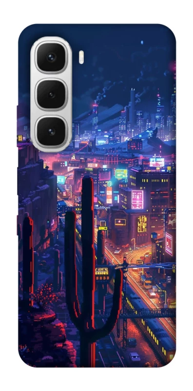 Чохол на Infinix Hot 60i Night city фото 1 з 1