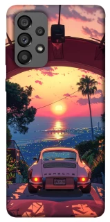 Чехол на Samsung Galaxy A73 5G Porsche at sunset фото 1 из 1