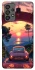 Чехол на Samsung Galaxy A73 5G Porsche at sunset фото 1 из 1