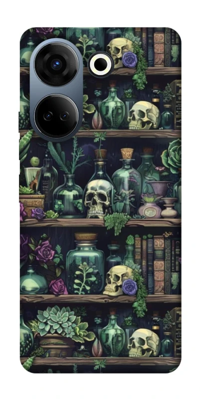 Чехол на TECNO Camon 20 Pro (CK7n) Bookshelf ver.1 фото 1 из 1