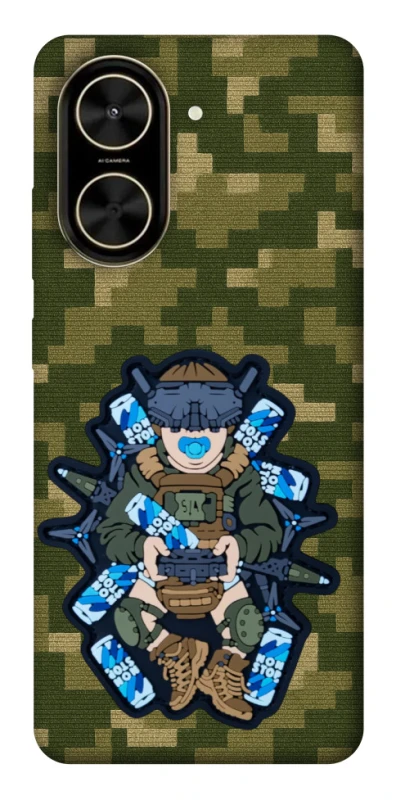 Чохол на Xiaomi Poco C71 PILOT NON STOP фото 1 з 1