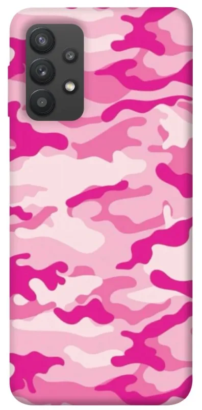 Чехол на Samsung Galaxy A32 (A325F) 4G camouflage pink фото 1 из 1