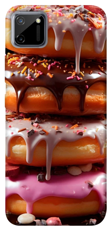 Чохол на Realme C11 Пончики фото 1 з 1