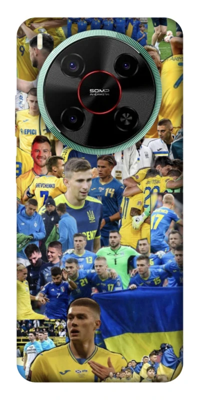 Чохол на ZTE Nubia V70 Max UA-Football ver.6 фото 1 з 1