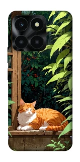 Чохол на Huawei Honor X6a red cat фото 1 з 1