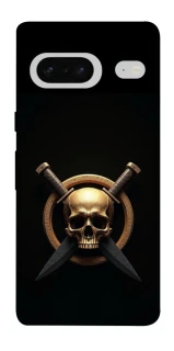 Чохол на Google Pixel 7 Golden Skull фото 1 з 1