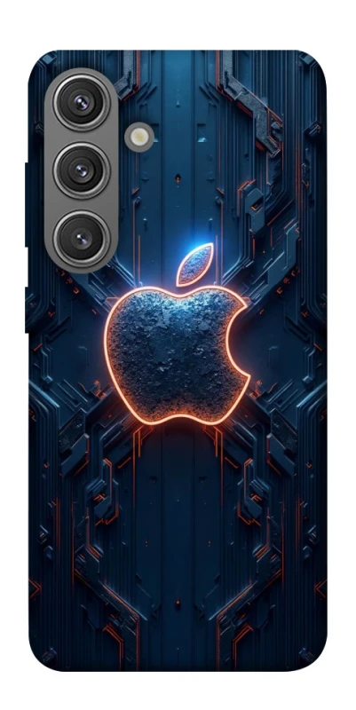 Чохол на Samsung Galaxy S24+ Apple logo ver.1 фото 1 з 1