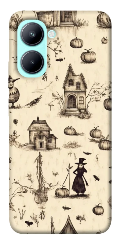 Чохол на Realme C33 Halloween aesthetic ver.1 фото 1 з 1