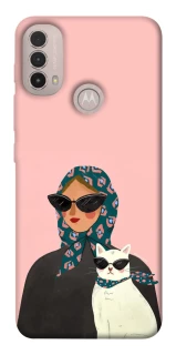 Чохол на Motorola Moto E40 Француженки фото 1 з 1